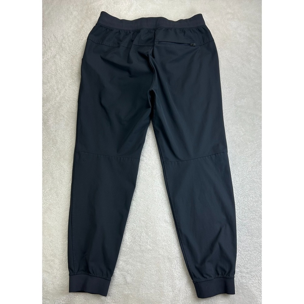 Lululemon Jogger Pants Mens XL Black Stretch Athletic Performance Drawstring - Picture 2 of 15